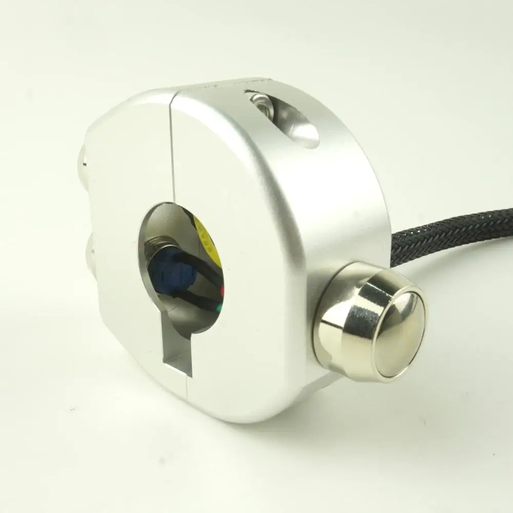 

Universal Vintage Motorcycle Handlebar Switches Aluminum Alloy CNC Handlebar Control Button Switch for Vintage Cafe Racer Bike