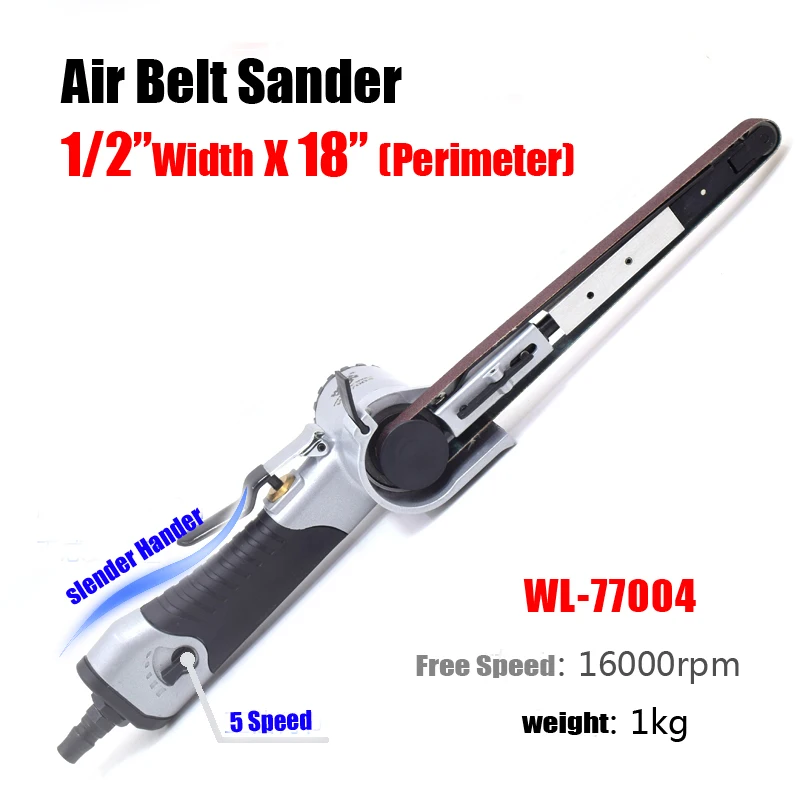 Wilin 24 &quot18&quot дюймовый профессиональный пневматический полировщик пояса 1/2