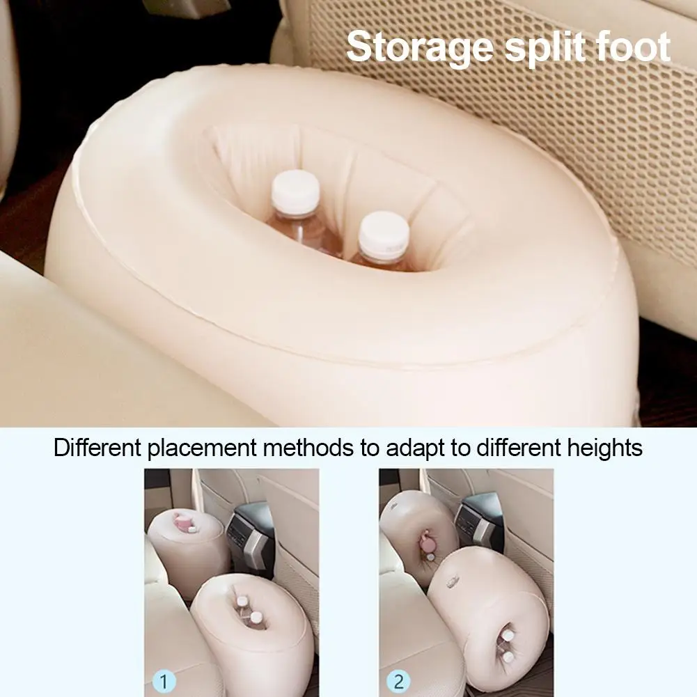 Car Air Inflatable Travel Mattress Bed For Back Seat Multifunctional Sofa Pillow Outdoor Camping Mat Cushion |