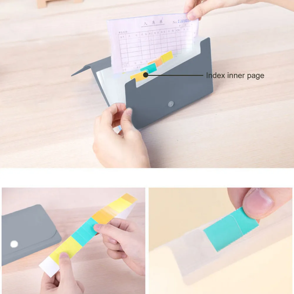 Портативный 13 карманы типа гармошка папка для документов Организатор Офис