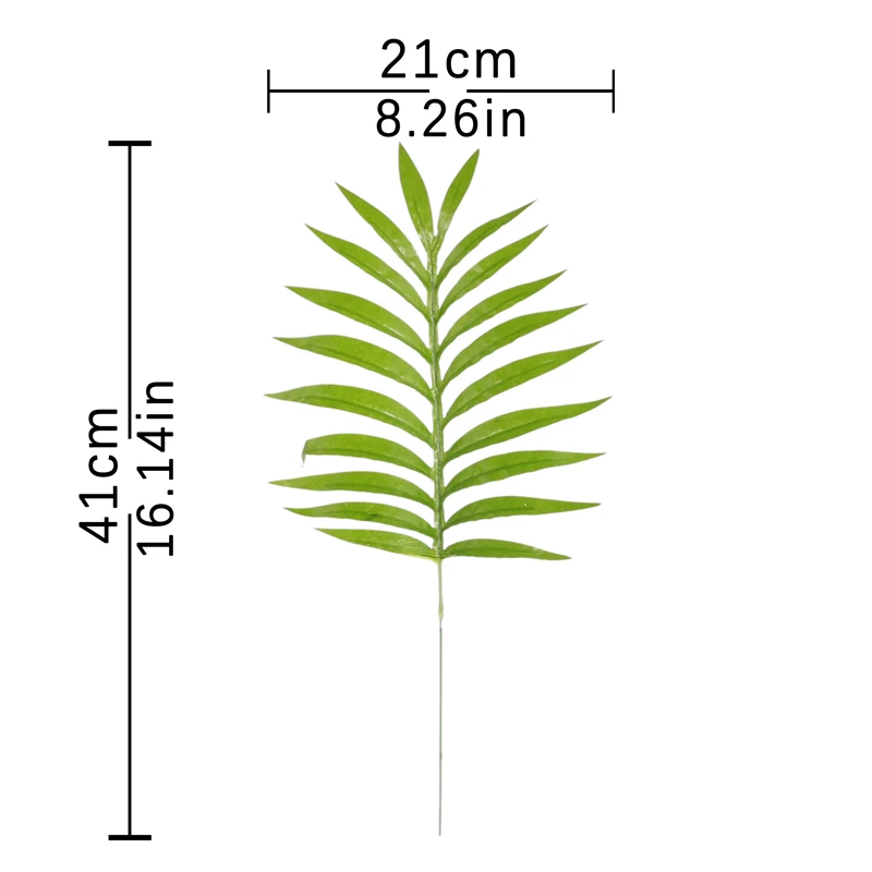 1 шт. искусственные листья монстеры Зеленые растения тропические Пальмовые