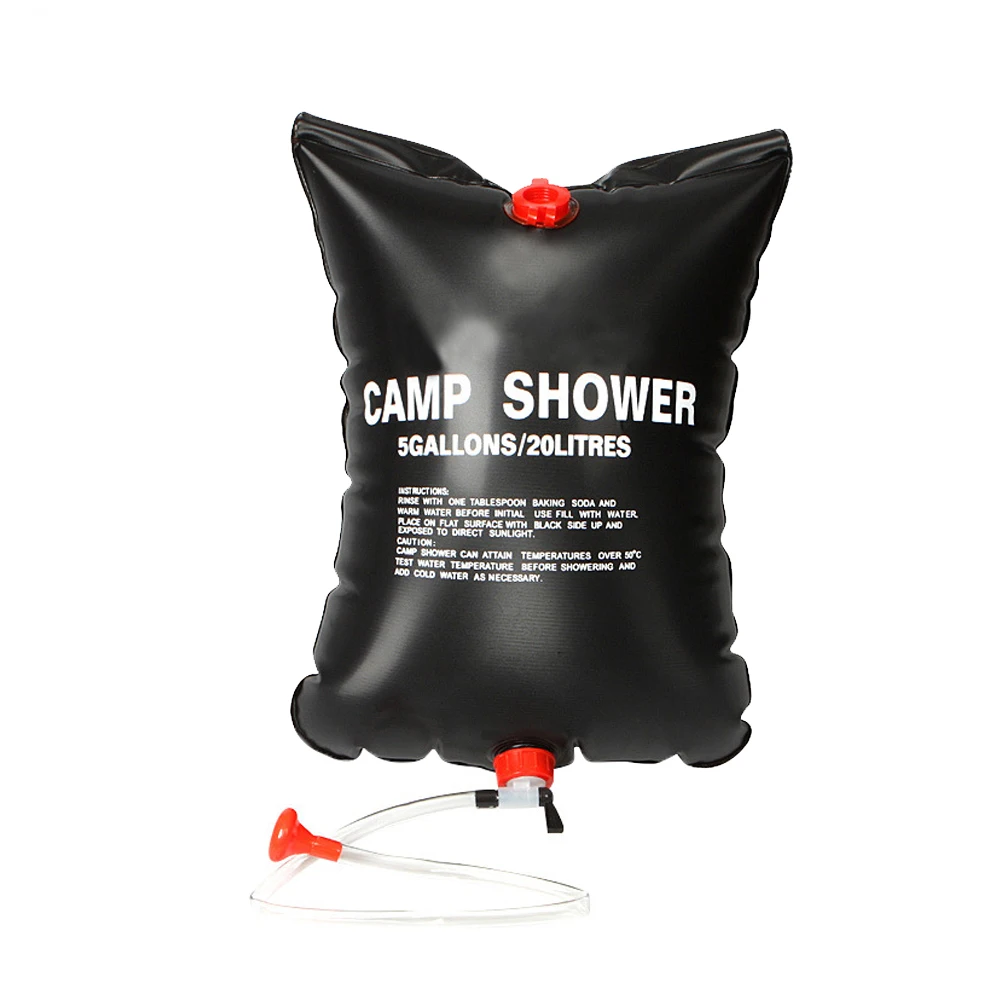 Солнечный Душ с подогревом 20 л портативный душ сумка для купания путешествий