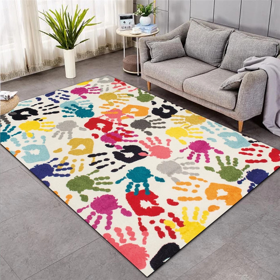 Развивающие коврики в салон детские 3D печатанный ковёр Коврик для прихожей анти