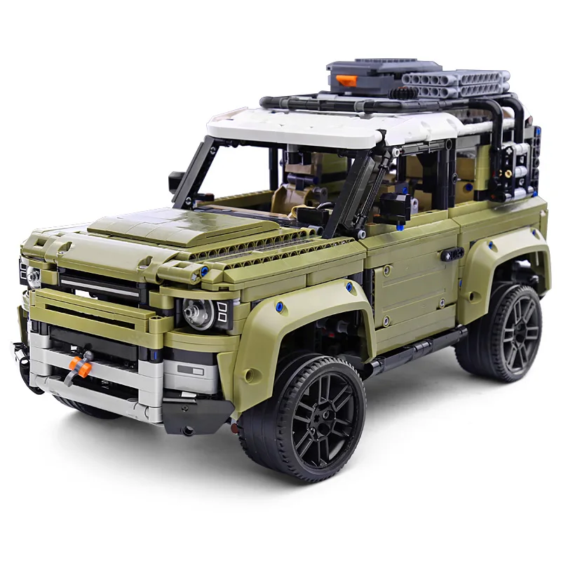Guardian Внедорожник Land Car Rover совместим с Technic Defender 42110 модель строительные блоки кирпичи игрушки ребенок Рождество