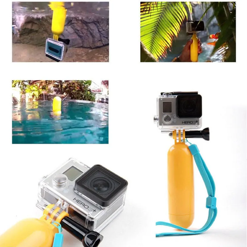 

Floating Handheld Monopod Mount For DJI Action 2 Hand Grip Selfie Stick For Gopro HERO 10 9 8 SJ4000 Xiaomi Yi Action 2 Cameras