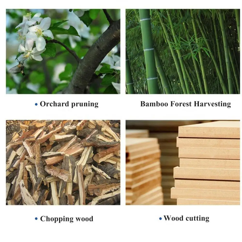 

CN Electric Chain Saw Chainsaw Cordless Wood Cutters Brushless Motor Power Tools Garden Woodwork Blade For 18V Makita