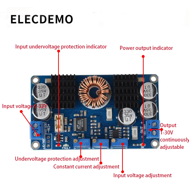 Автоматический понижающий источник питания LTC3780/Постоянное напряжение и