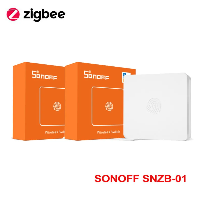 

Zigbee 3,0 Домашний Беспроводной смарт-переключатель с датчиком SONOFF SNZB-01 Series с Alexa Google Home Smart Home