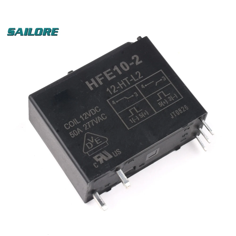 

Магнитное реле с двумя катушками и ручным переключателем 50 А, 1 шт.