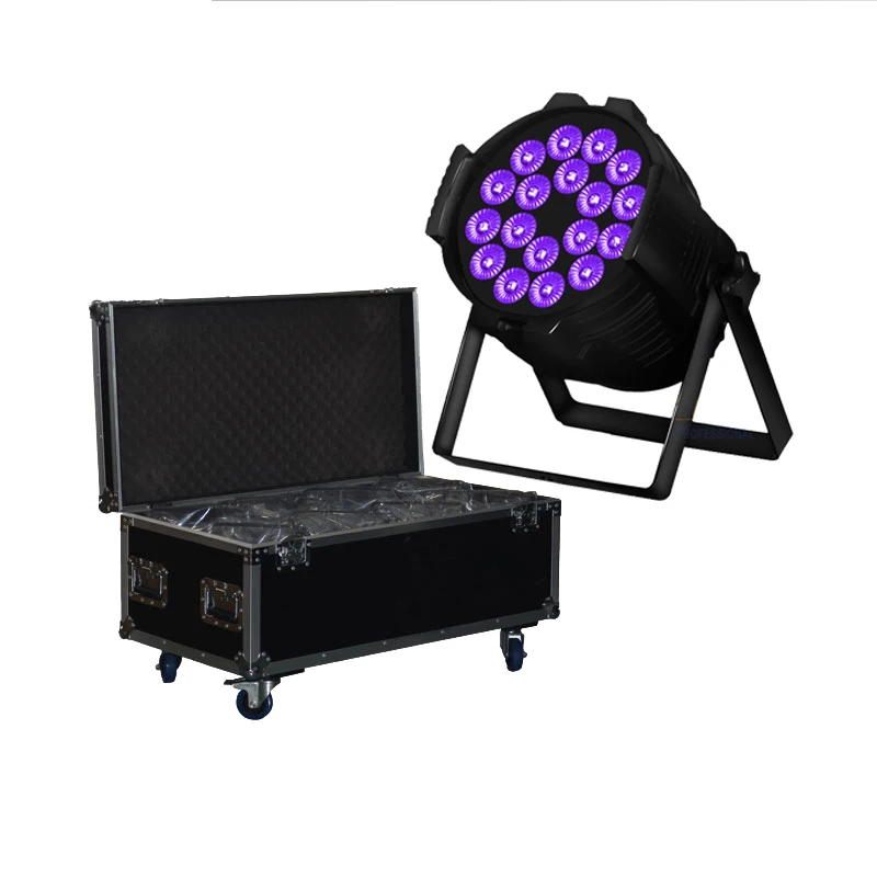 Sailwin Hex 18*18 Вт 6 в 1 RGBAW UV Алюминий LED Par Can Par64 проектор для клуба событий с дорожный