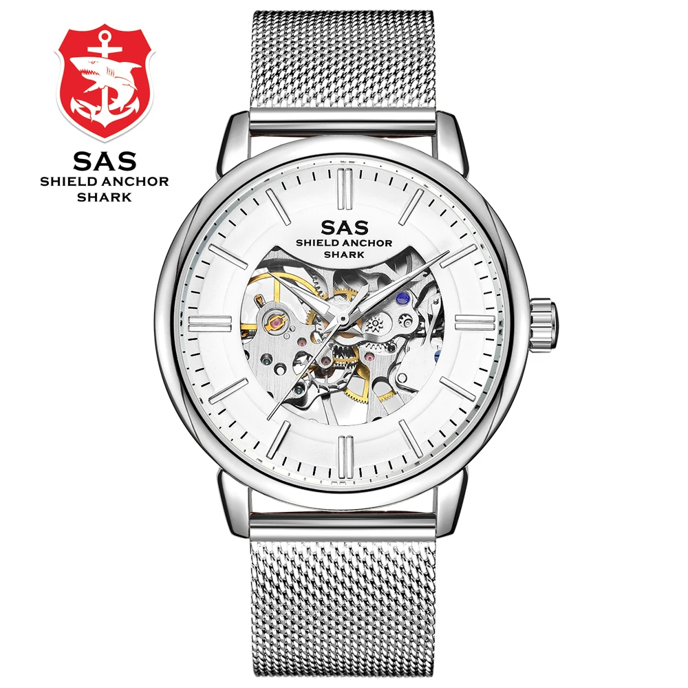 Men's Watch Luxury Fashion Sports Men Relogio Masculinos Stainless Steel Mesh Clock Watches Erkek Kol Saati | Наручные часы