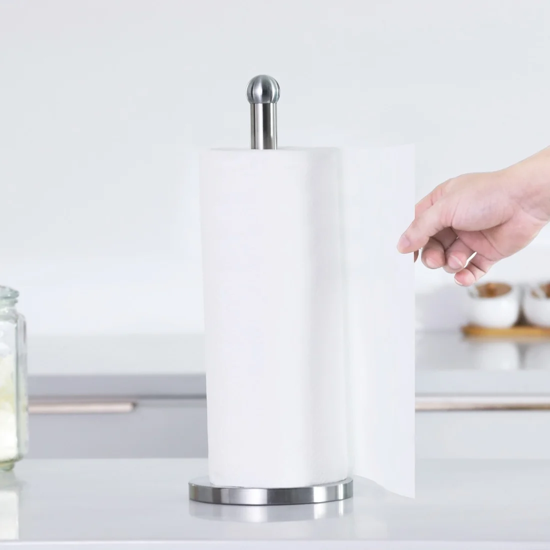 Держатель для бумажных полотенец Bronze Tissue Rack Stainless Steel Roll Paper Towel Holder Kitchen Napkin Toilet Stand Bathroom Home Accessories.