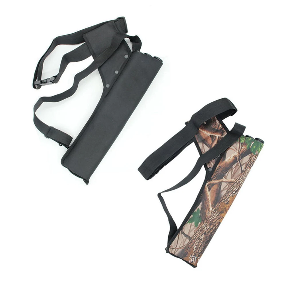 

Camouflage Hunting Back Arrow Quiver Archery Bow Arrow Holder Belt Bag Camo Arrow Carriers