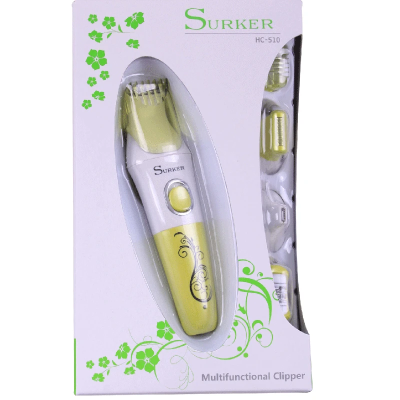 

Surker electric trimmer HC-510 multi-function mini word hair clipper / electric hair clipper / razor / ladies hair removal eyebr