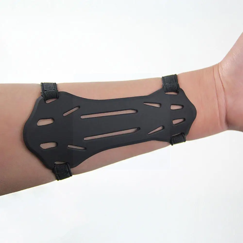 

Silicone Archery Arm Guard Traditional Hunting Outdoor Protector Recurve Shooting Hunting Accessories Training B T4l5