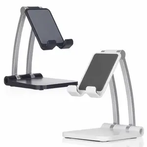 adjustable tablet stand desktop tablet holder mount foldable aluminum alloy phone stand for tablets phones free global shipping