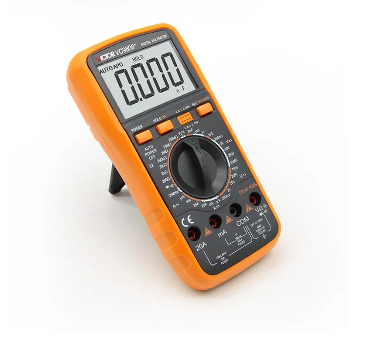 Цифровой мультиметр VICTOR 3 1/2 Электрический амперметр постоянного тока 20 А