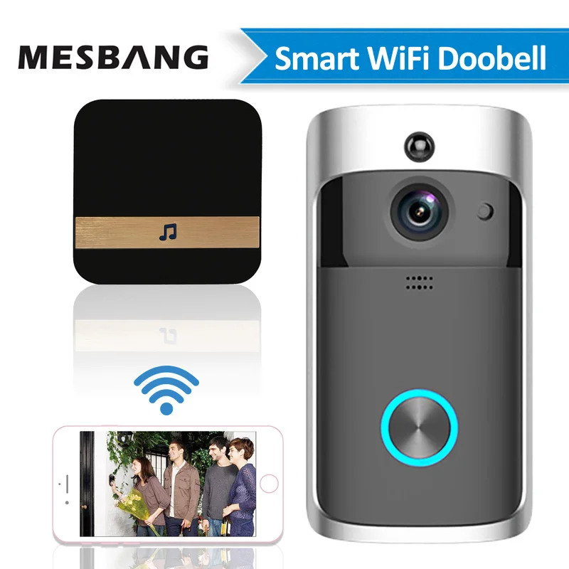 Option 3 Батарея питания wifi видео дверной звонок Камера дверь видео домофон телефон камера беспроводной дверной звонок видео дверной телефон камера домофона - Цвет: Option 3