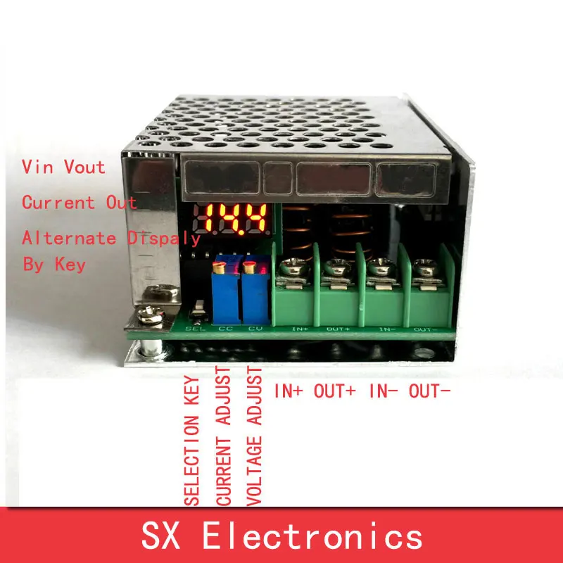 150 V/25A понижающий преобразователь регулятор постоянного тока с CV & CC