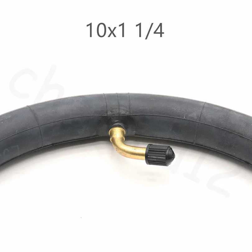 Внутренняя трубка 10x1 1/4 электрическая Педальная внутренняя 10 дюймов с изогнутым