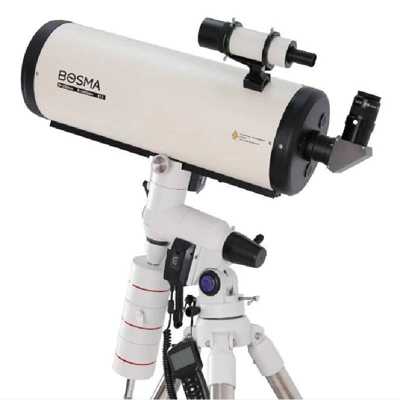Bosma Maca 200/2400 Main Mirror Astronomical Telescope Maxvision EXOS-2 Goto Equatorial Mount 2 Inches ST3 Steel Tripod | Инструменты