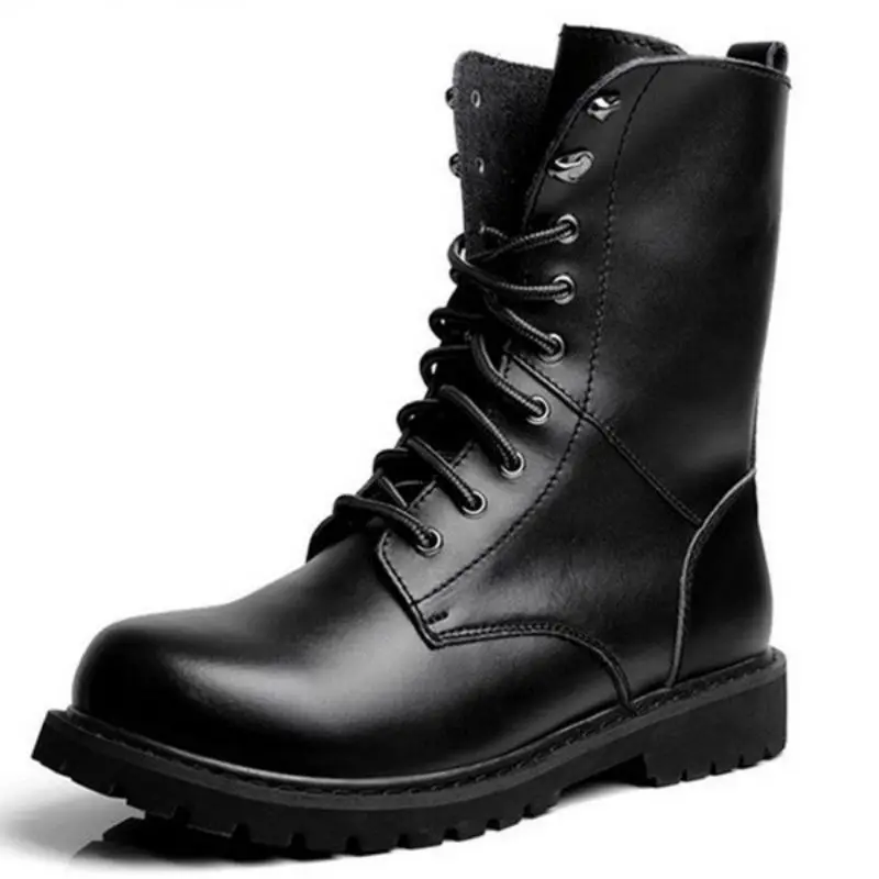 

Men Desert Tactical Military Boots Mens Work Safty Shoes SWAT Army Boot Militares Tacticos Zapatos Ankle Combat Boots Bot