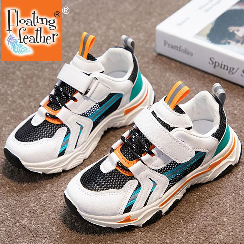 

Size 26-37 Kids Breathable Mesh Running Sneakers Girls Boys Non-slip Wear-resistant Light Casual Soft Sole Shoes For Children