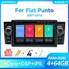 Carplay Автомагнитола Android 11 1 Din автомобильный стерео Мультимедийный Плеер для Fiat Grande Punto Linea 2007-2012 Восьмиядерный GPS навигатор Wifi