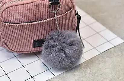 

New Fashion Backpack Furry Bag Student's One Shoulder Slant Bag