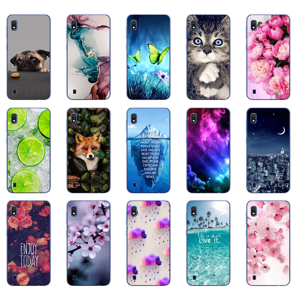 For Samsung A10 Case Soft TPU Silicon Back Phone Cover For Samsung Galaxy A10 GalaxyA10 SM-A105F A105 A105F Protective Coque