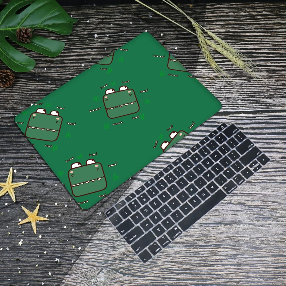 Cartoon Laptop Case For Apple Macbook Air 13 11 12 15 A1932 A2179 A2289 A2251 Pro 2021 Cute | Компьютеры и офис