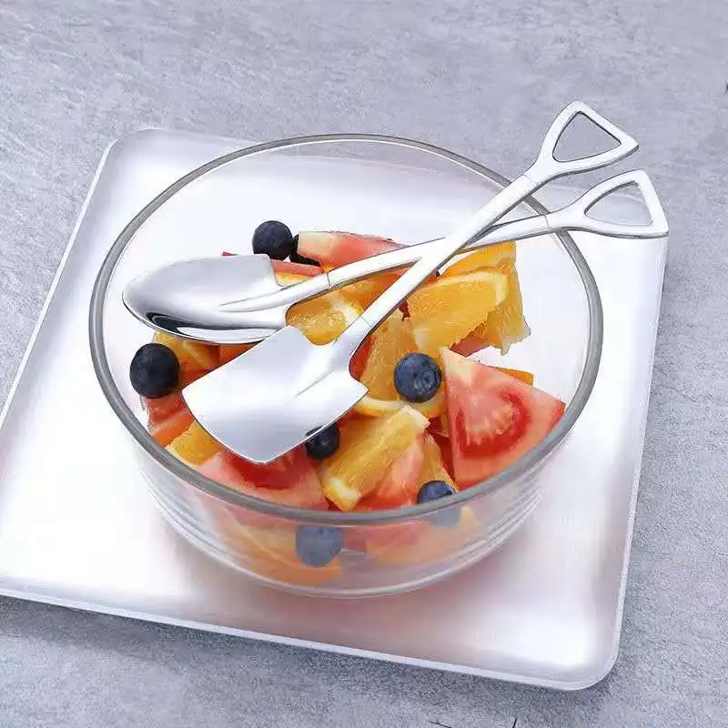 Набор столовых приборов из кофейной ложки в стиле ретро ложка лед нержавеющей