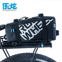 roswheel lohas 5l bicycle carrier bag rack trunk bike luggage back seat pannier outdoor cycling storage handbag shoulder strip
