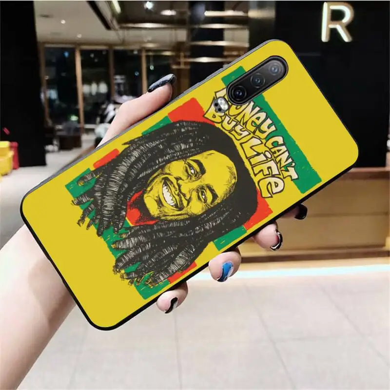 

NBDRUICAI Singer-songwriter Bob Marley Soft Silicone Phone Case for Huawei P40 P30 P20 lite Pro Mate 20 Pro P Smart 2019 prime