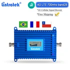 4G 700 МГц ретранслятор сигнала LTE Band 28 усилитель сигнала сотового телефона 70 дБ сотовый усилитель бразильский Бесплатная доставка Интернет-сеть