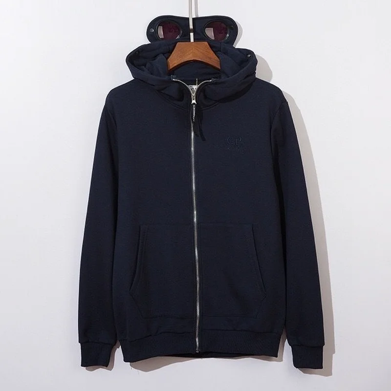 

CP Embroidered Logo Cardigan Zipper Glasses Hoodie Coat 1:1 high copy
