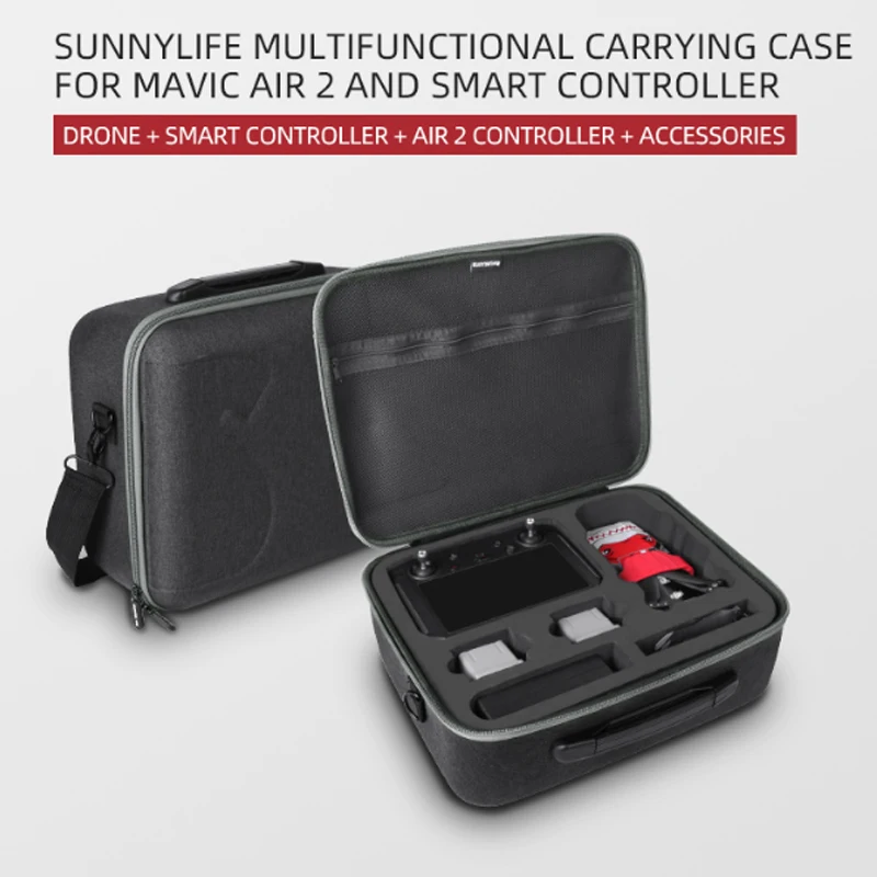 

Capacity Mavic Air 2 Shockproof Shoulder Storage Bag Backpack Carry Case For DJI Mavic Air 2 Drone Accessories