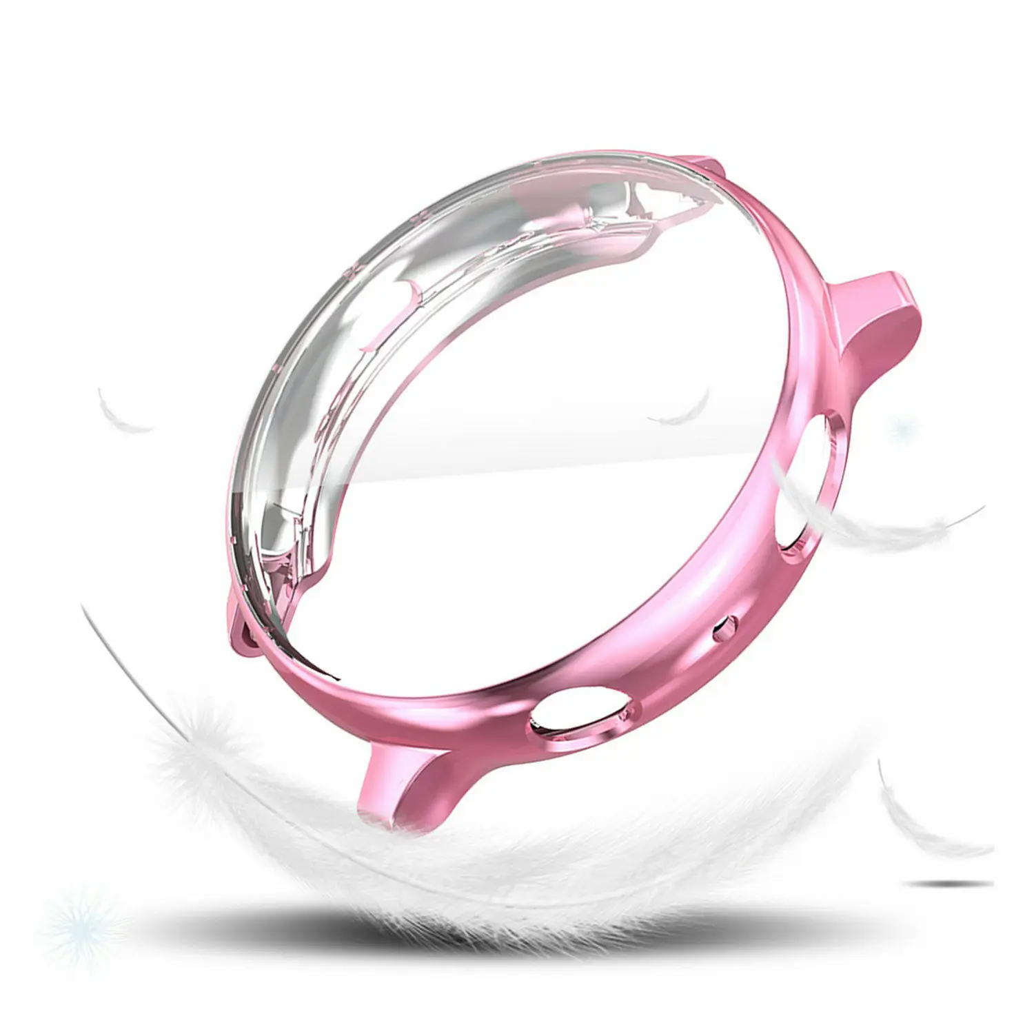 Чехол для защиты экрана Samsung Galaxy Watch Active 2 мягкий силиконовый чехол с полной