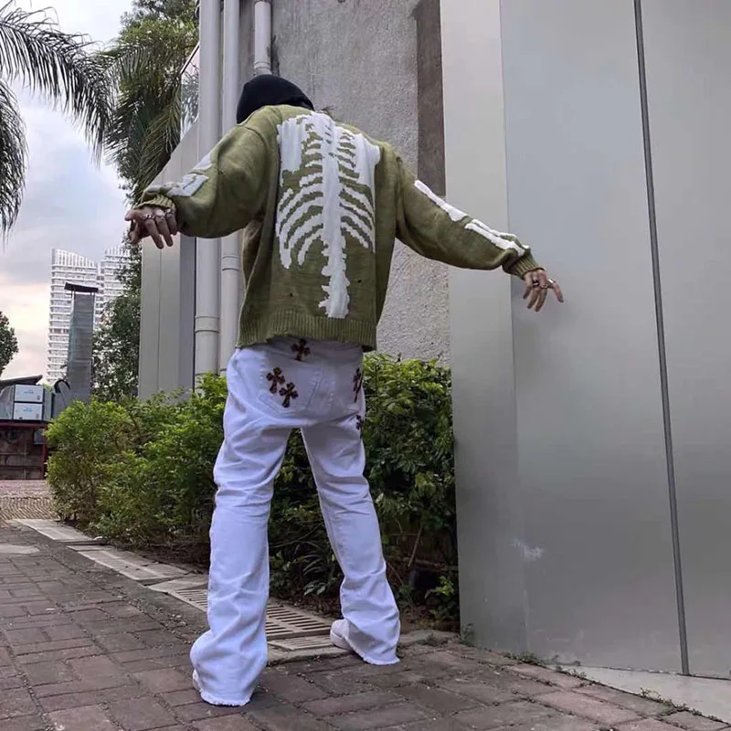 Свитер с круглым вырезом для мужчин и женщин повседневный Свободный вязаный