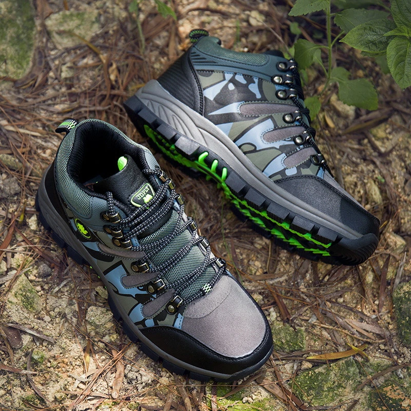 Humtto Мужская походная обувь ботильоны воздухопроницаемая для бега износостойкие