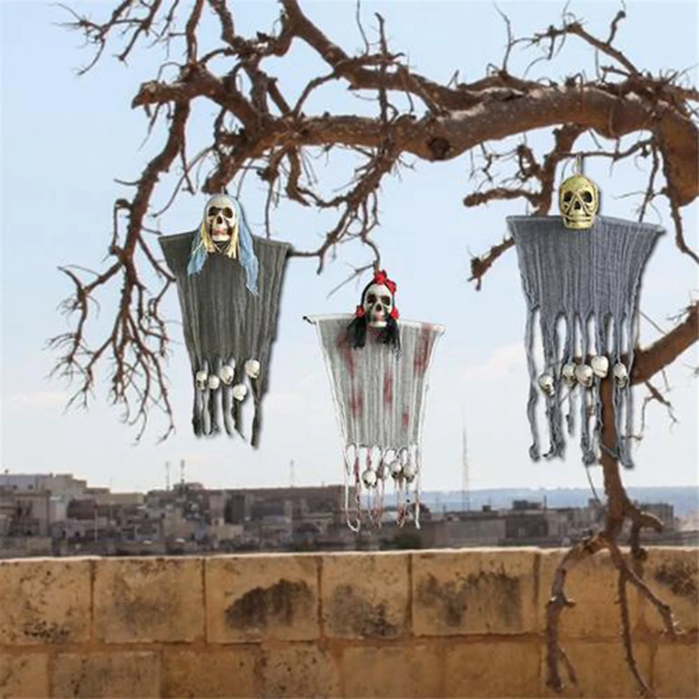 2019 Новый декор для Хэллоуина вечеринки мини ткань висит реквизит с призраками