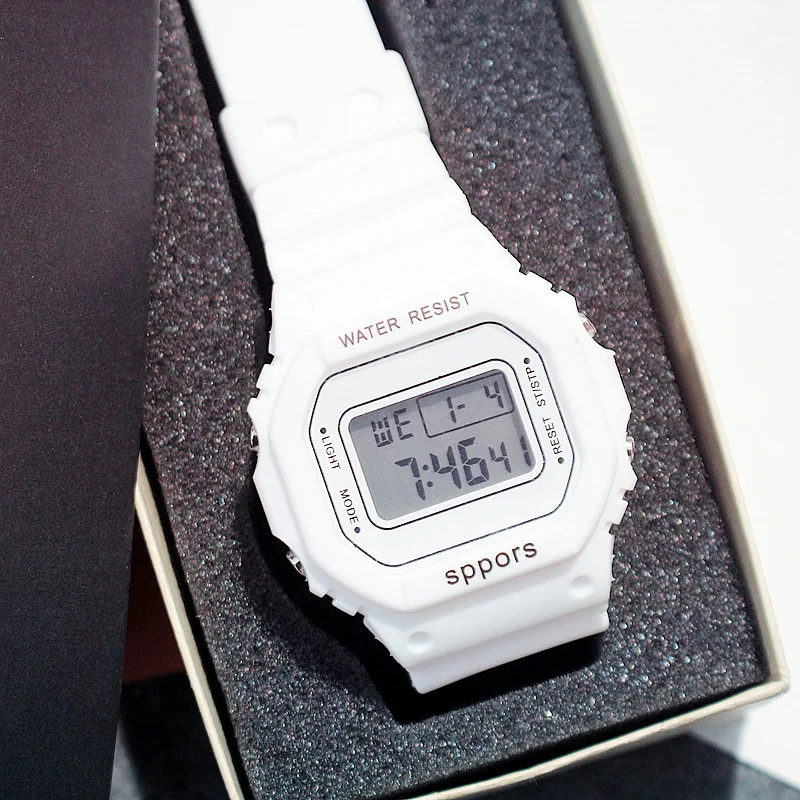 Женские часы спортивные для девочек простые модные детские студенческие