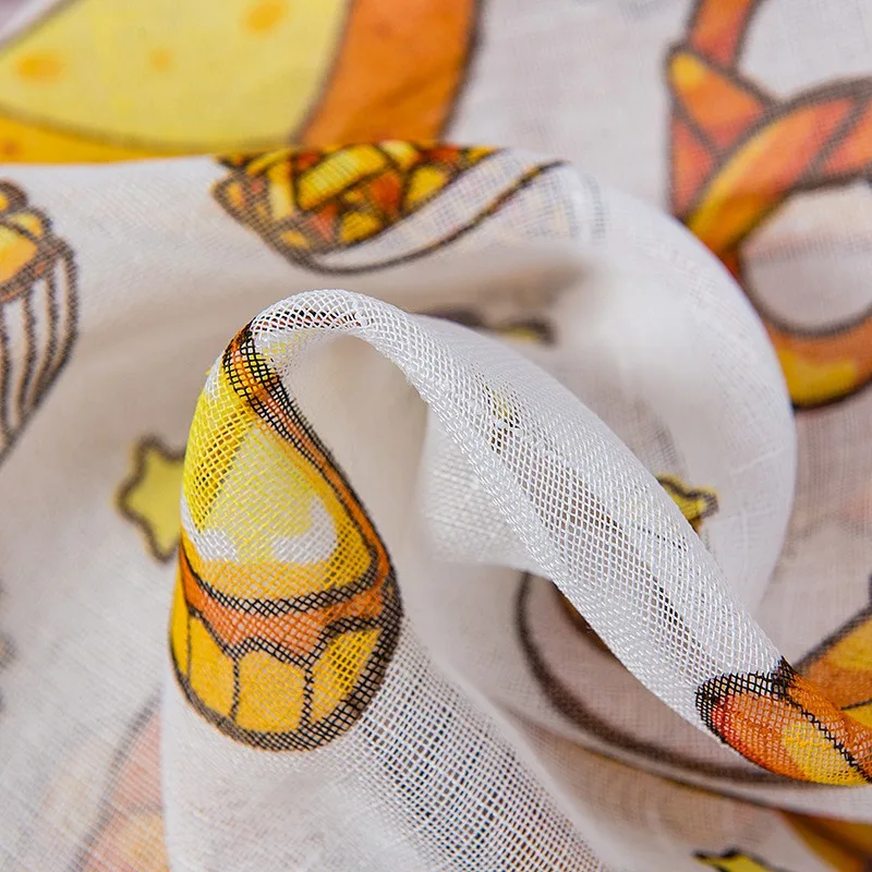 Занавески с принтом для кухни и спальни Короткие шторы карманами окон украшение