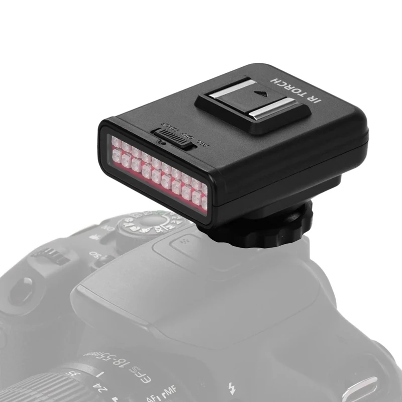 

ORDRO LN-3 Studio ИК светодиодный светильник USB Перезаряжаемые инфракрасный Ночное видение инфракрасное излучение для DSLR Камера фотографии светил...
