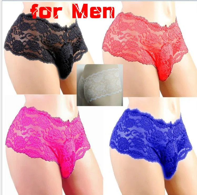Мужское нижнее белье кружевные трусики пикантные кросс платье бикини стринги