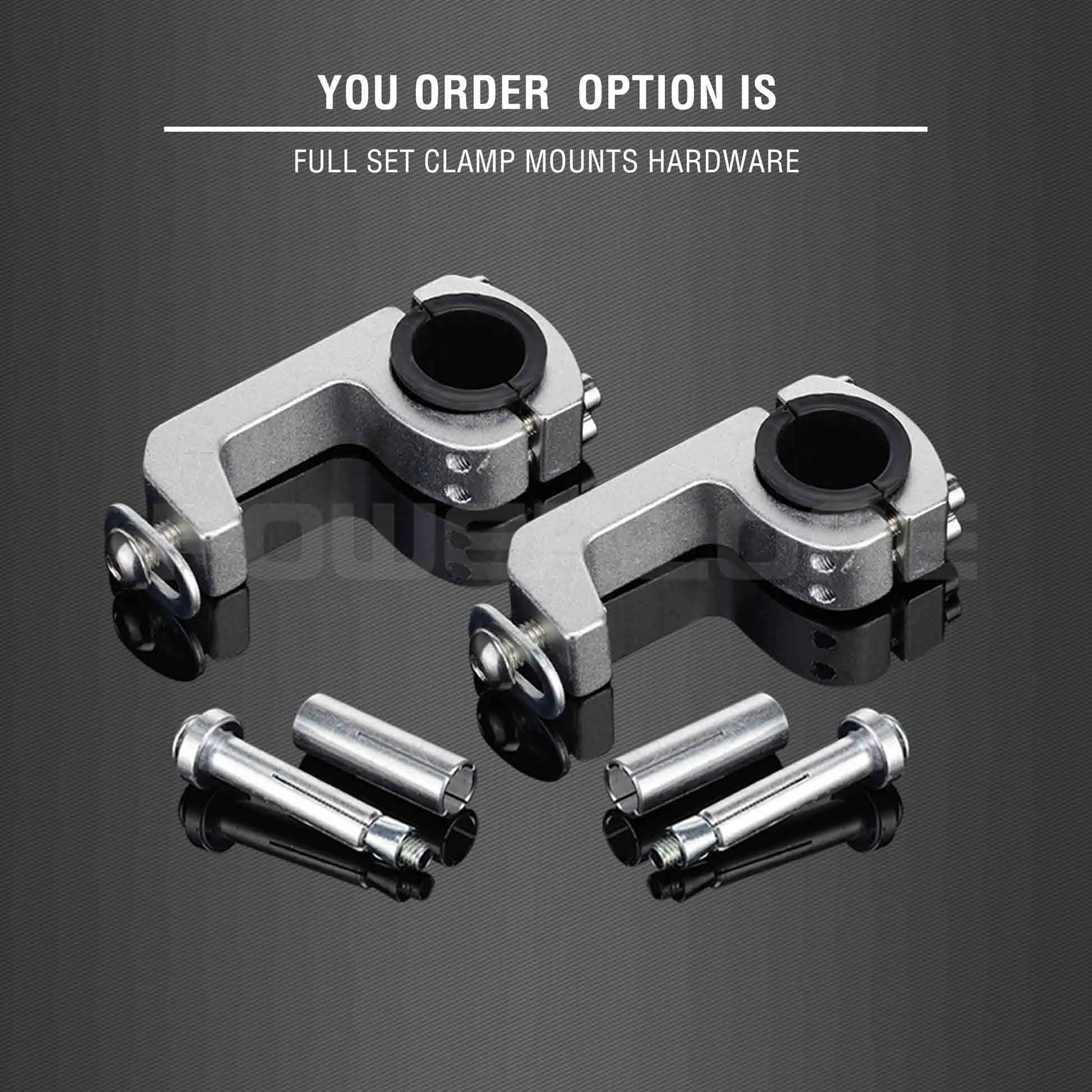 Clamp mounts Powerzone Мотоцикл Байк ATV Руль рукавицы для KTM ADV EXC Enduro Husqvarna FE TE WRF CRF YZF rmz KXF KLX - Цвет: Clamp mounts