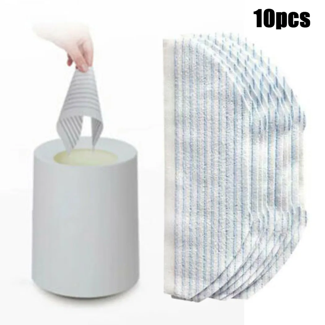 

10x Disposable Mop Fitment: For 360 S7/S7 Pro Robotic Vacuum Cleaner *Made Of High Quality Material Durable And Practical