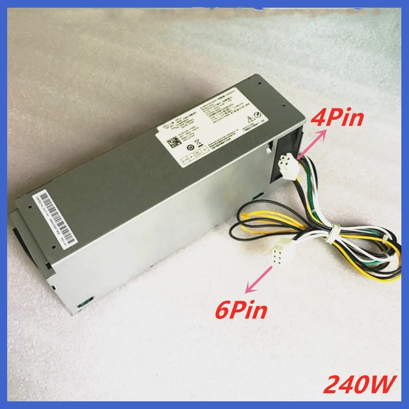 Fonte de Alimentação para Dell Fonte de Alimentação Nova Optiplex 3669 3650 5050 7050 B200as-00 6pin H240es-02 L240es-00 H360egm 3050 3470 3060