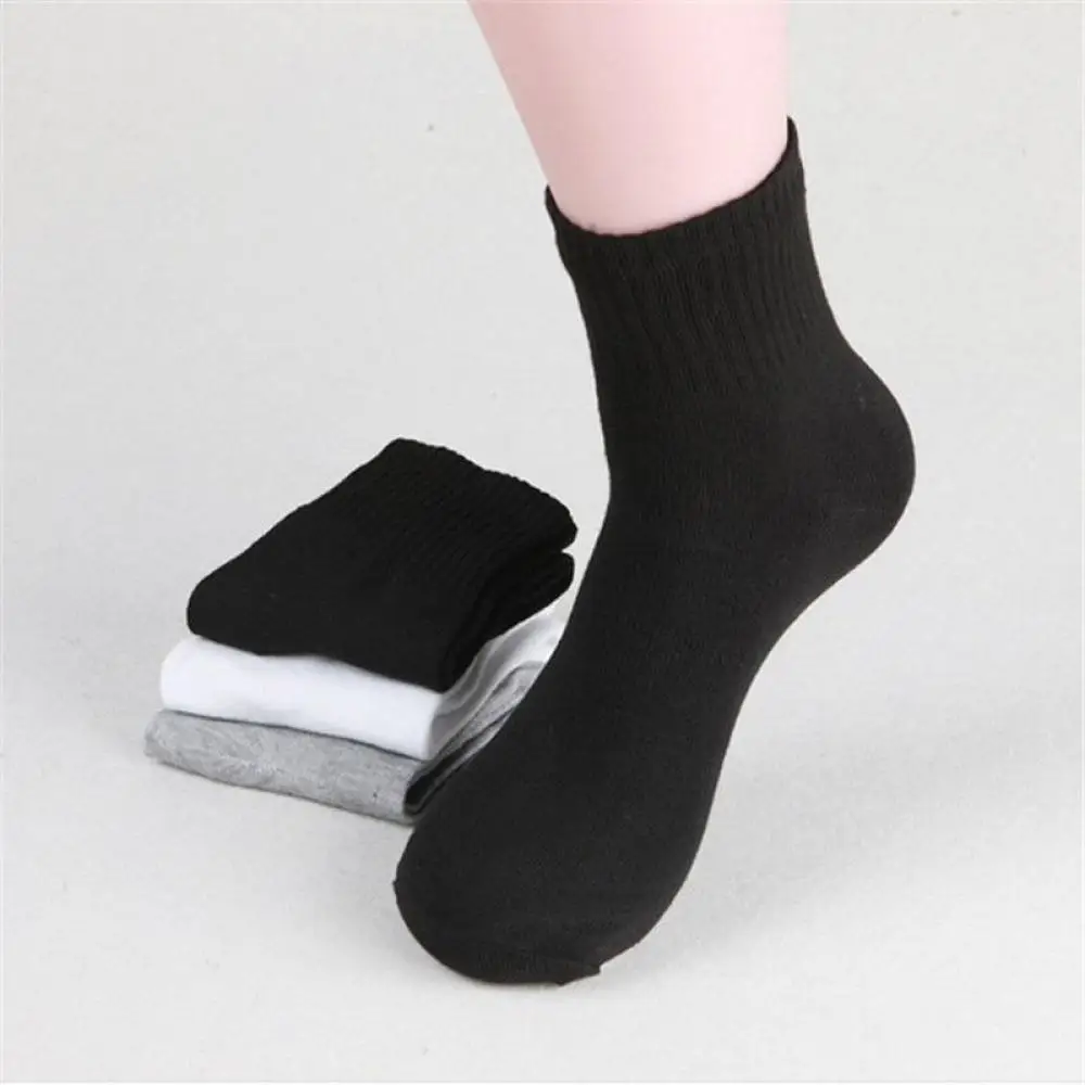 

Men's Business Cotton Socks For Man Brand Autumn Winter Black Men's Socks Male White Casual Socks Breathable Socks