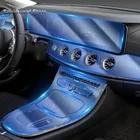 Для Mercedes-Benz CLS C218 2021 Автомобильная внутренняя центральная консоль прозрачная фотопленка для ремонта от царапин аксессуары
